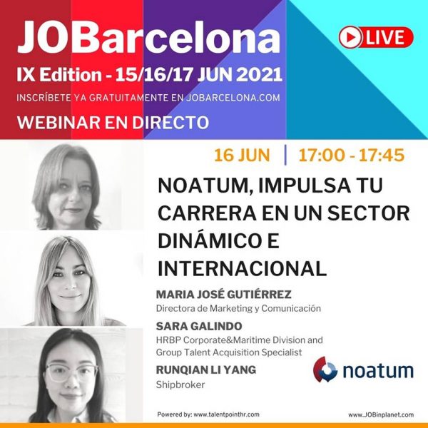 Webinar Noatum JOBarcelona 2021